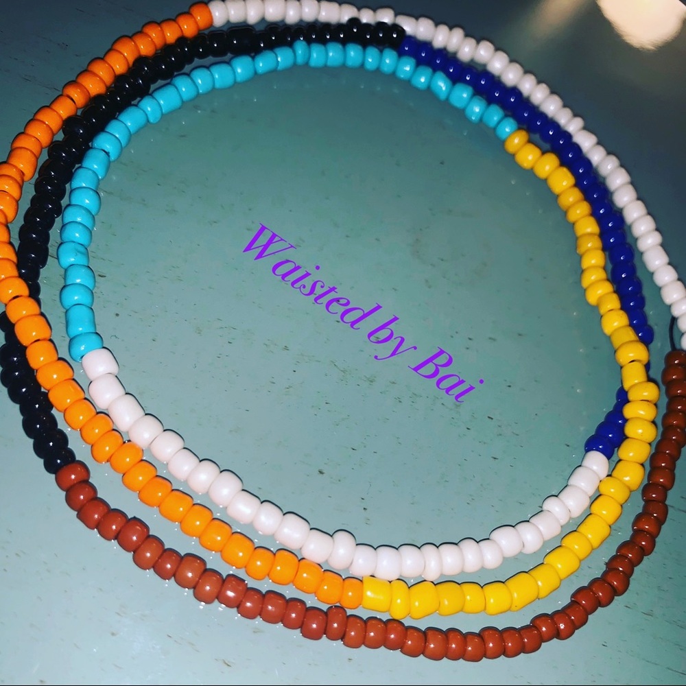 Handmade waist beads